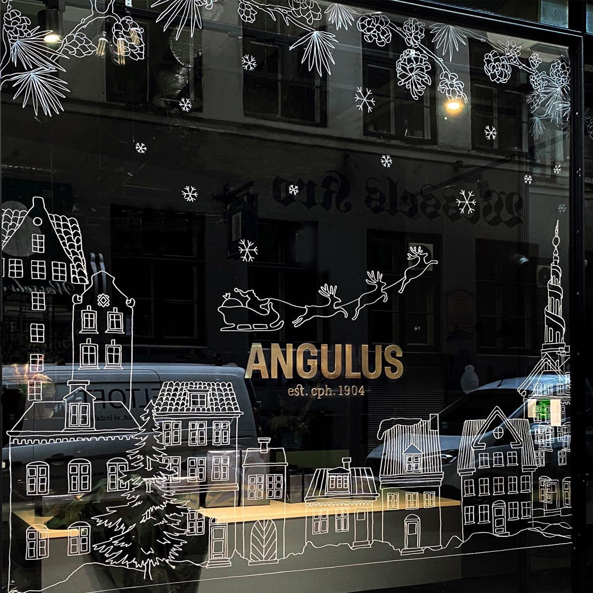 Vinduestegning for Angulus