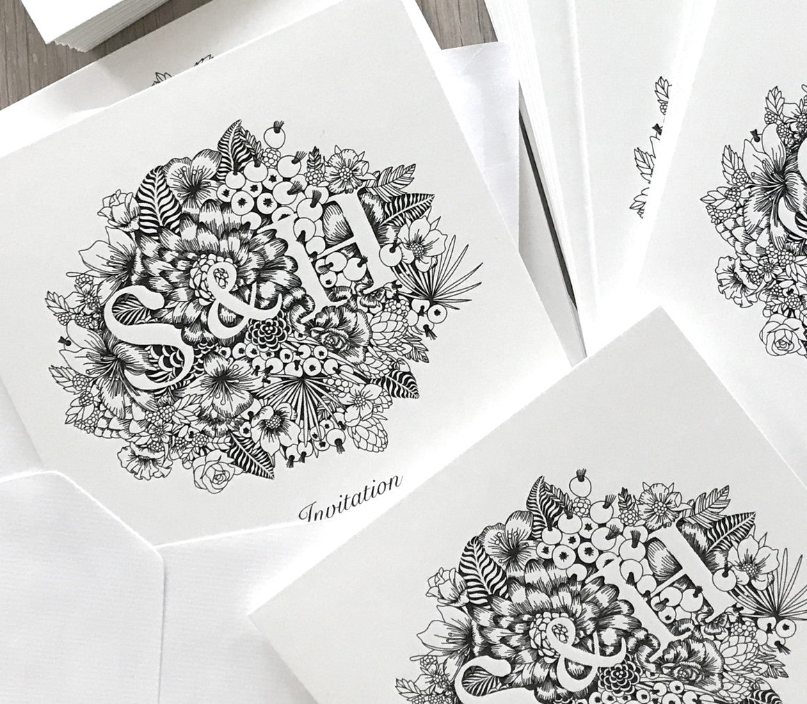 Blomsterbuket til sølvbryllupspar ...