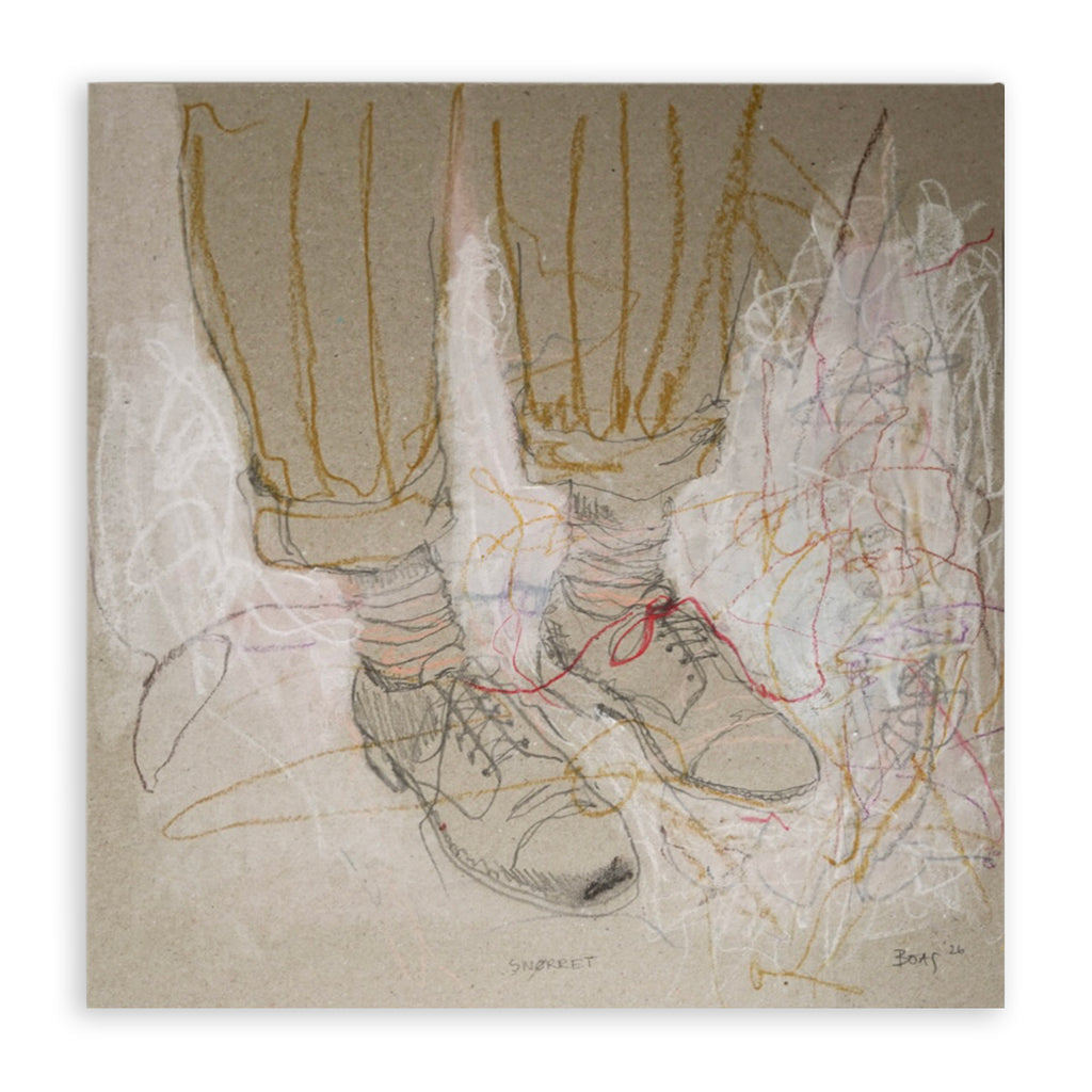 Original tegning "Snørret"
