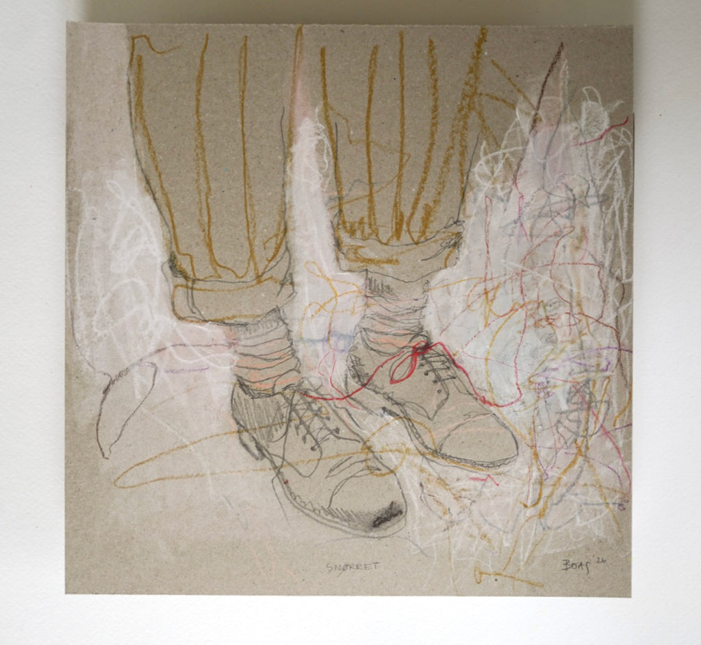 Original tegning "Snørret"