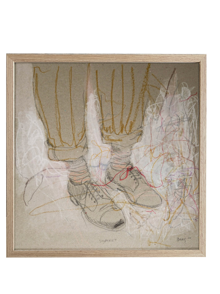 Original tegning "Snørret"