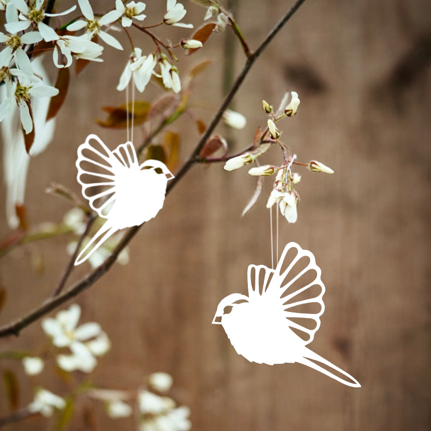 2 papirsfugle med vinger