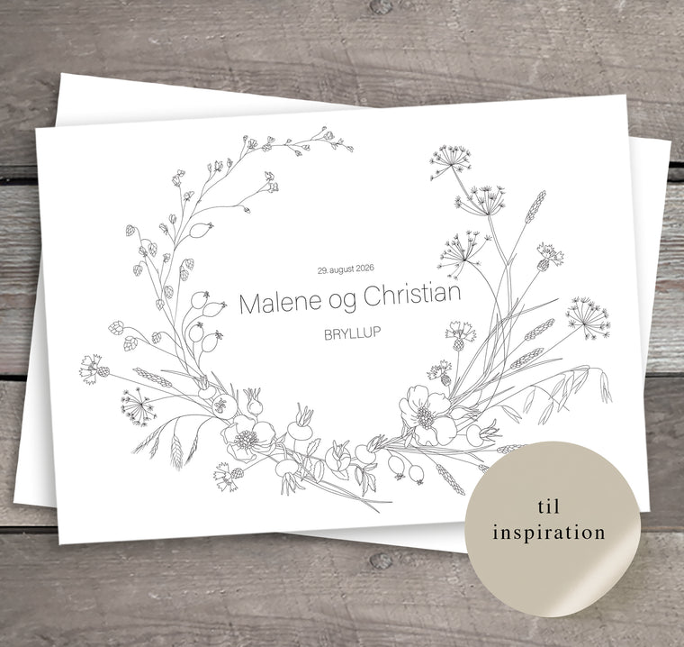 Eksempel på invitation