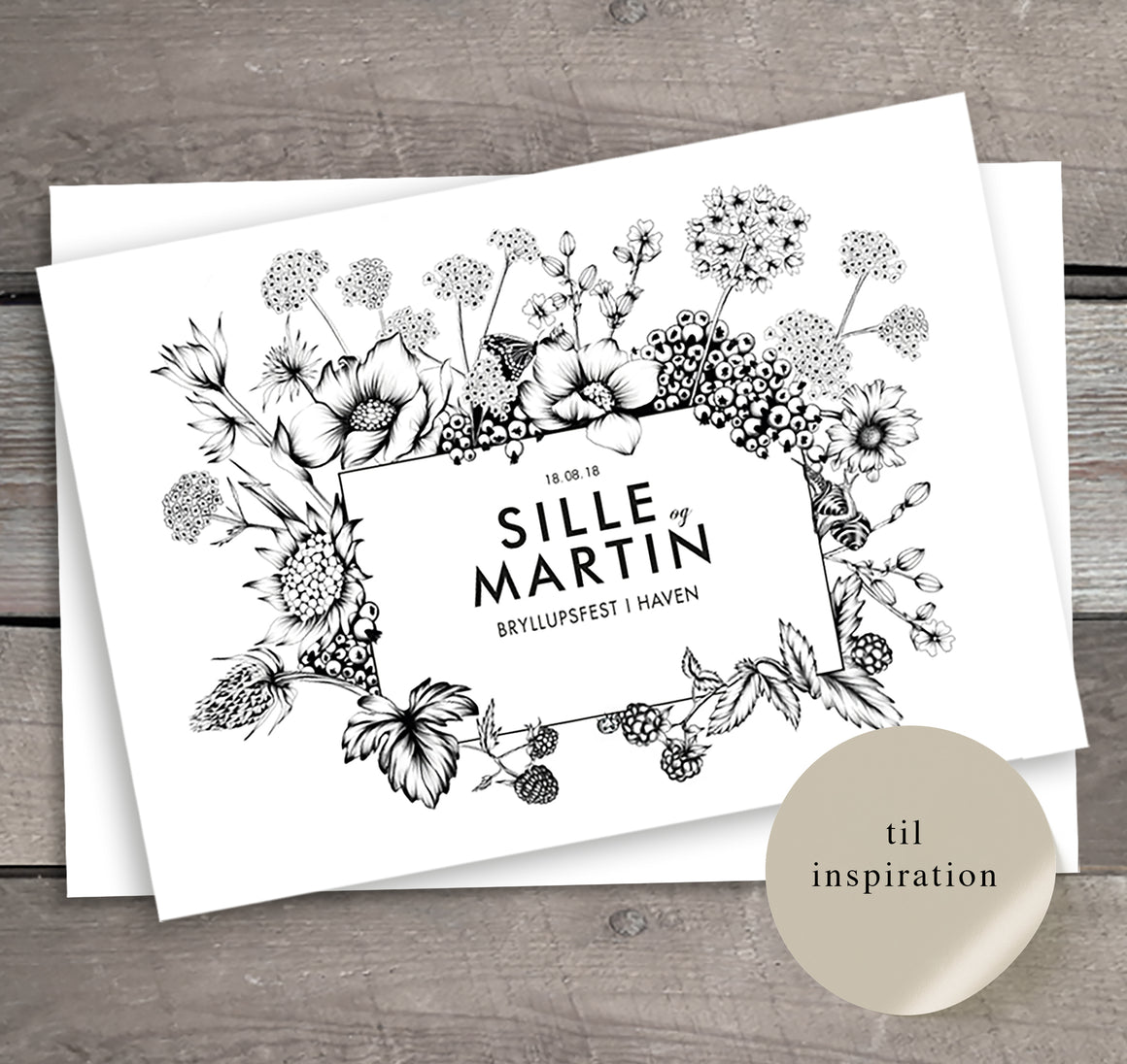 Eksempel på invitation